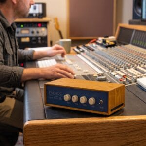Audio equipment in studio